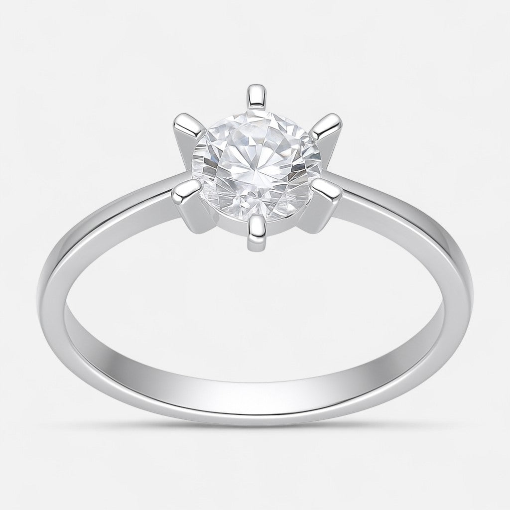 Anillo Circón Solitario