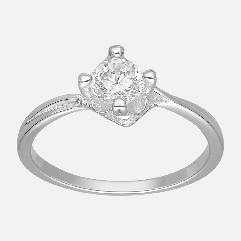 Anillo Circón Solitario