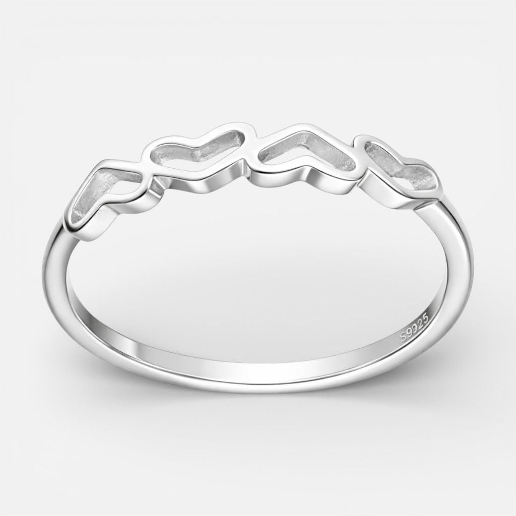 Anillo Corazones