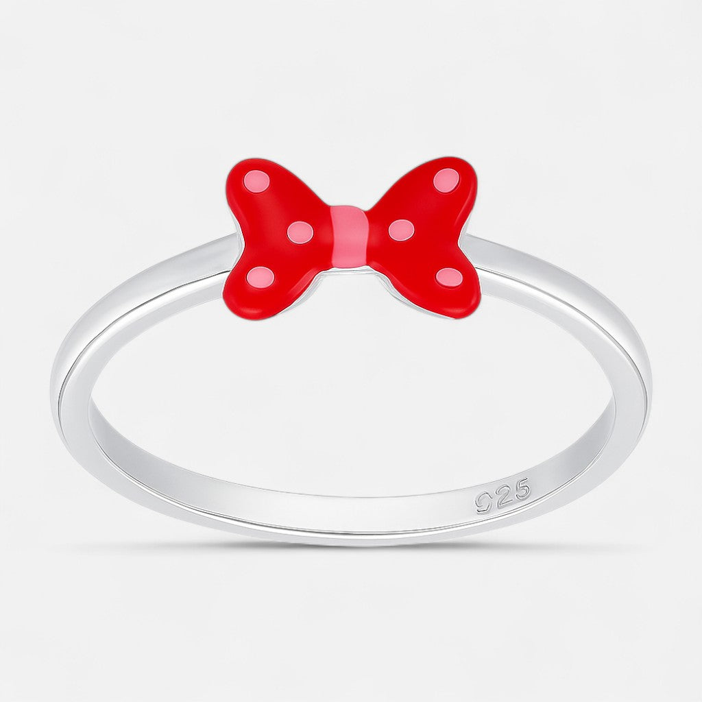 Anillo Lazo Coquette Esmaltado