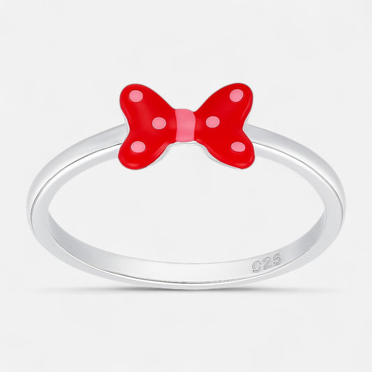 Anillo Lazo Coquette Esmaltado