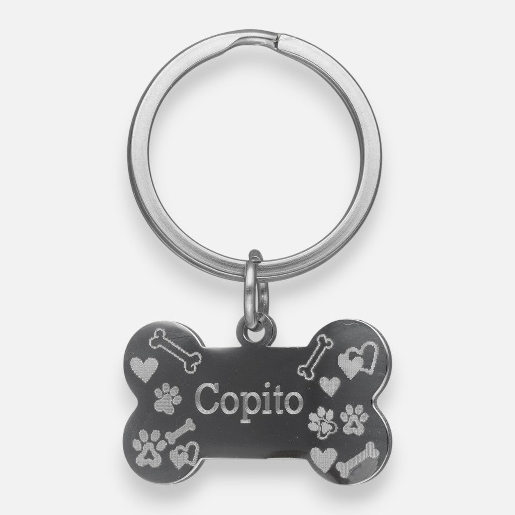 Llavero Huesito Personalizado 21x35 mm