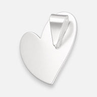 Colgante Corazón Satinado 14mx16m