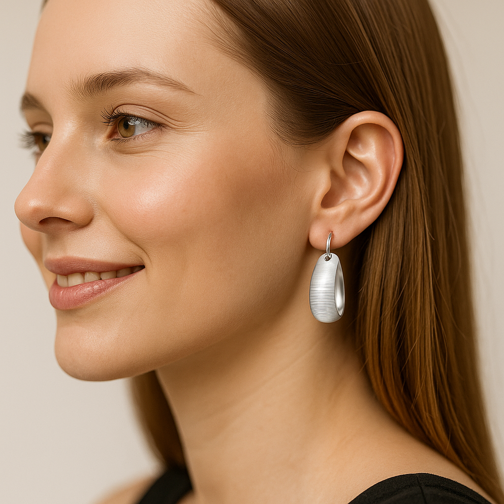 Argolla Bote Facetada 18 mm