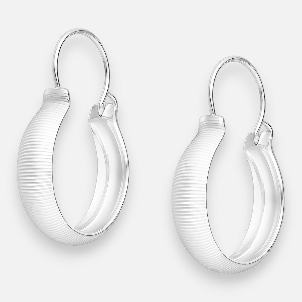 Argolla Bote Facetada 22 mm