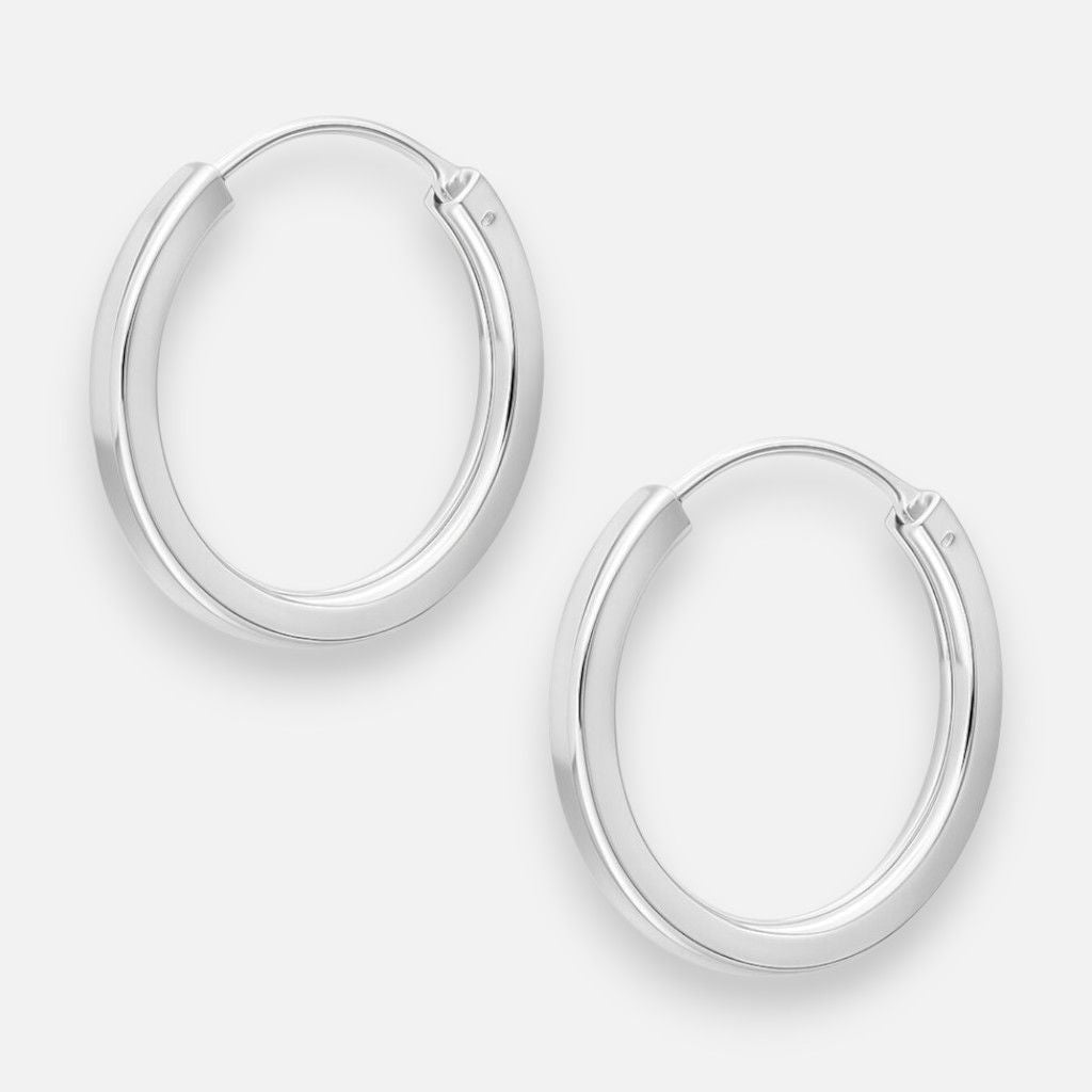 Argolla Corte Cuadrado 18 mm