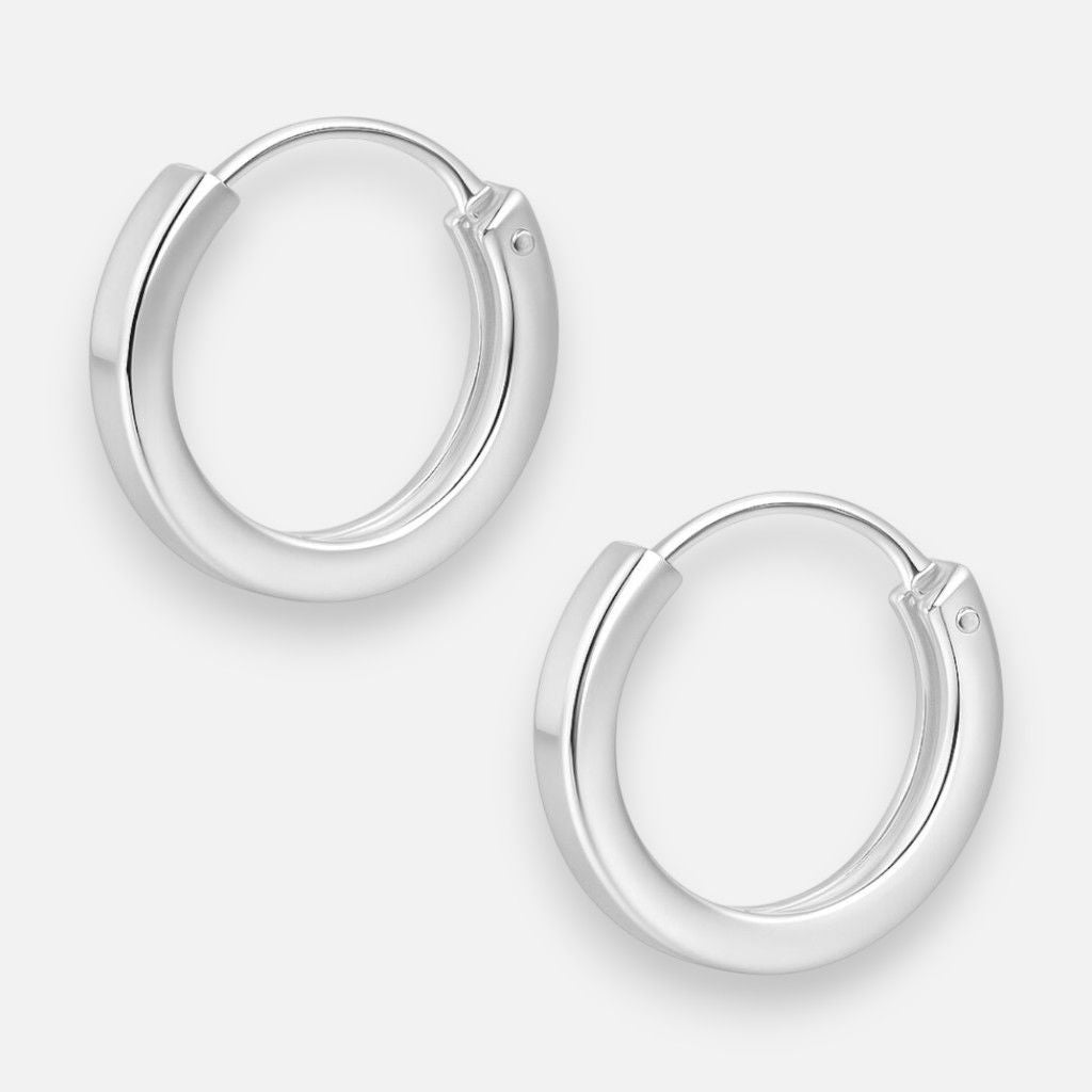 Argolla Corte Cuadrado 14 mm