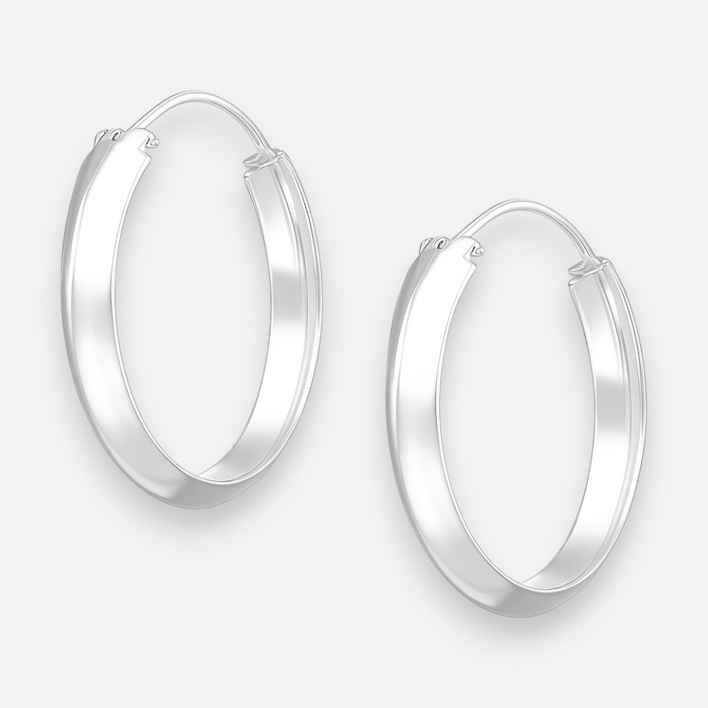 Argolla Estilo Bote 25 mm