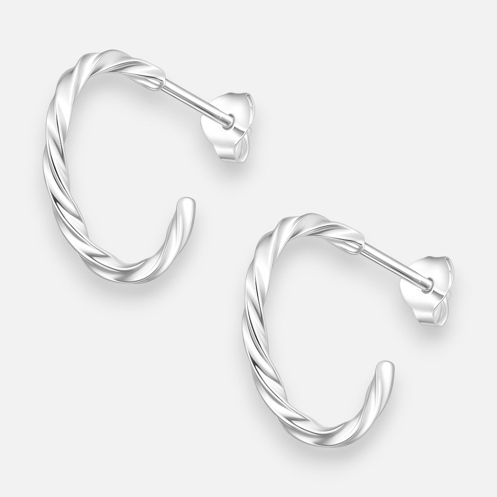 Semi Argolla Entorchada 18 mm