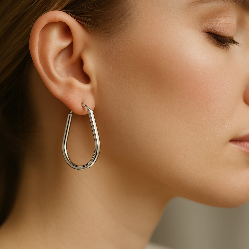 Argolla Ovalada 24x17 mm