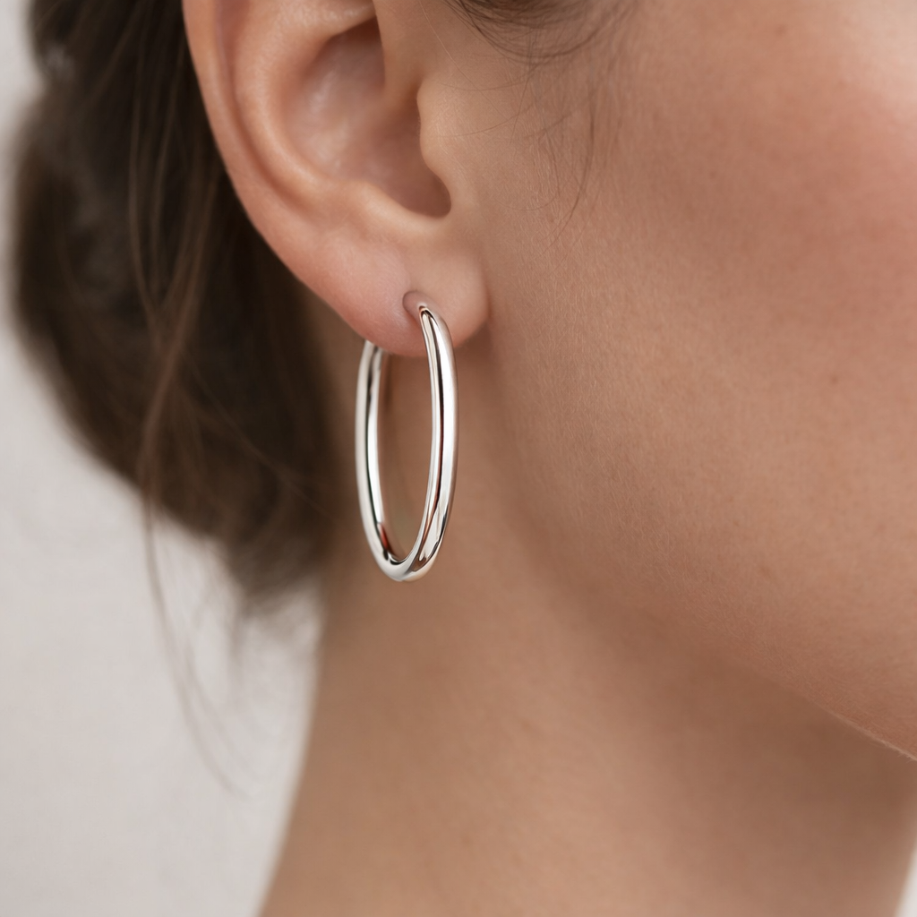 Argolla Ovalada 22x14 mm