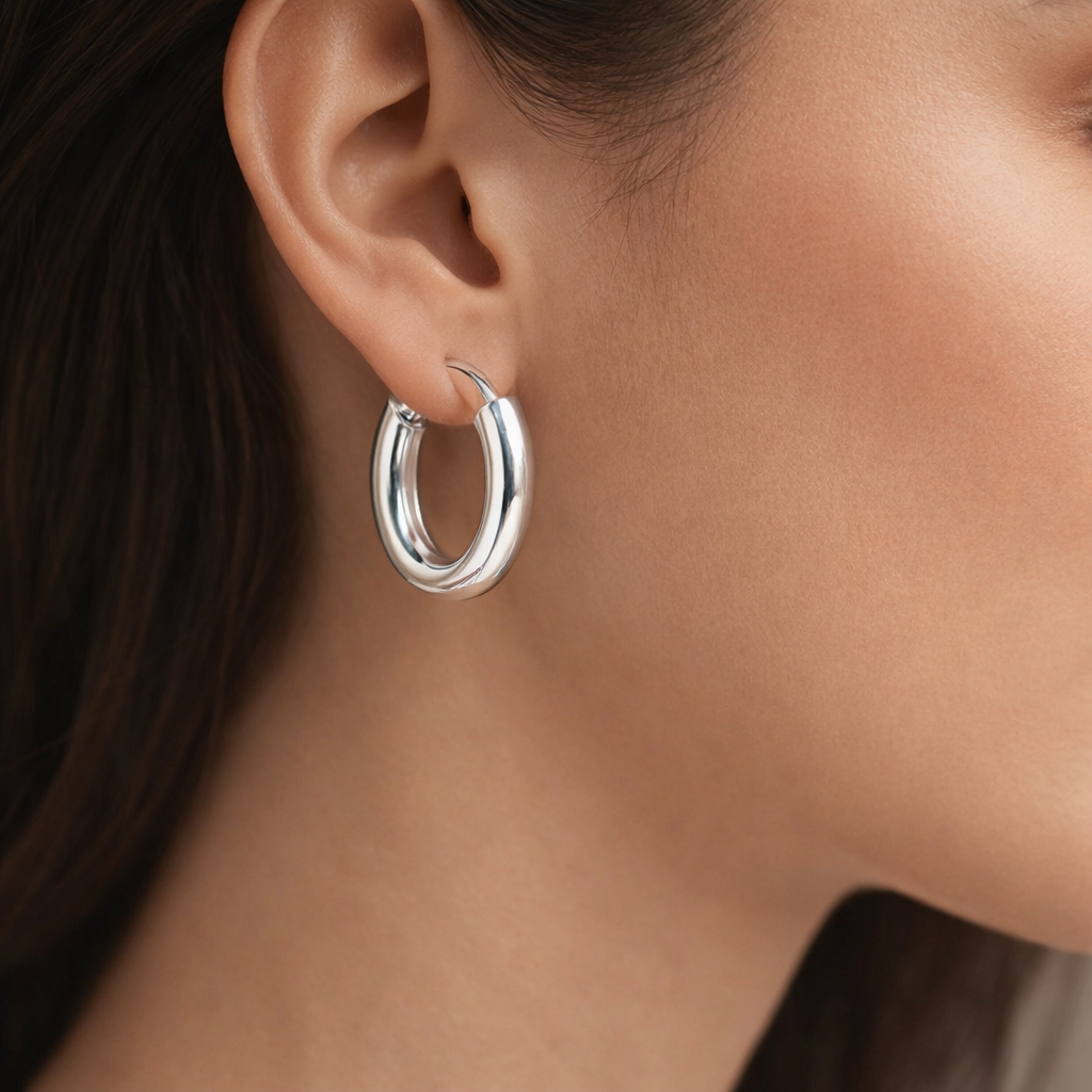 Argolla Corte Cuadrado 14 mm