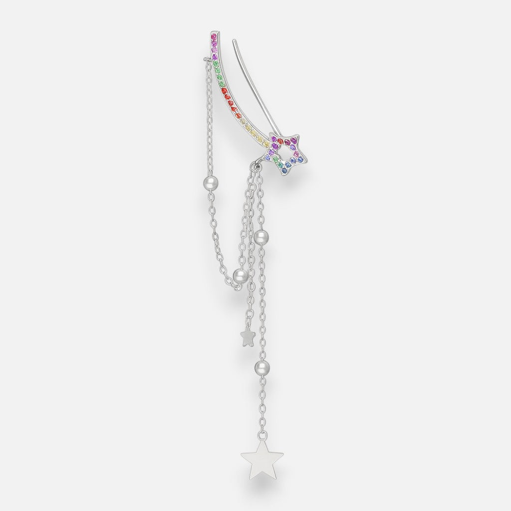 Aro Trepador Estrella Cadenas Circones Multicolor Por Unidad