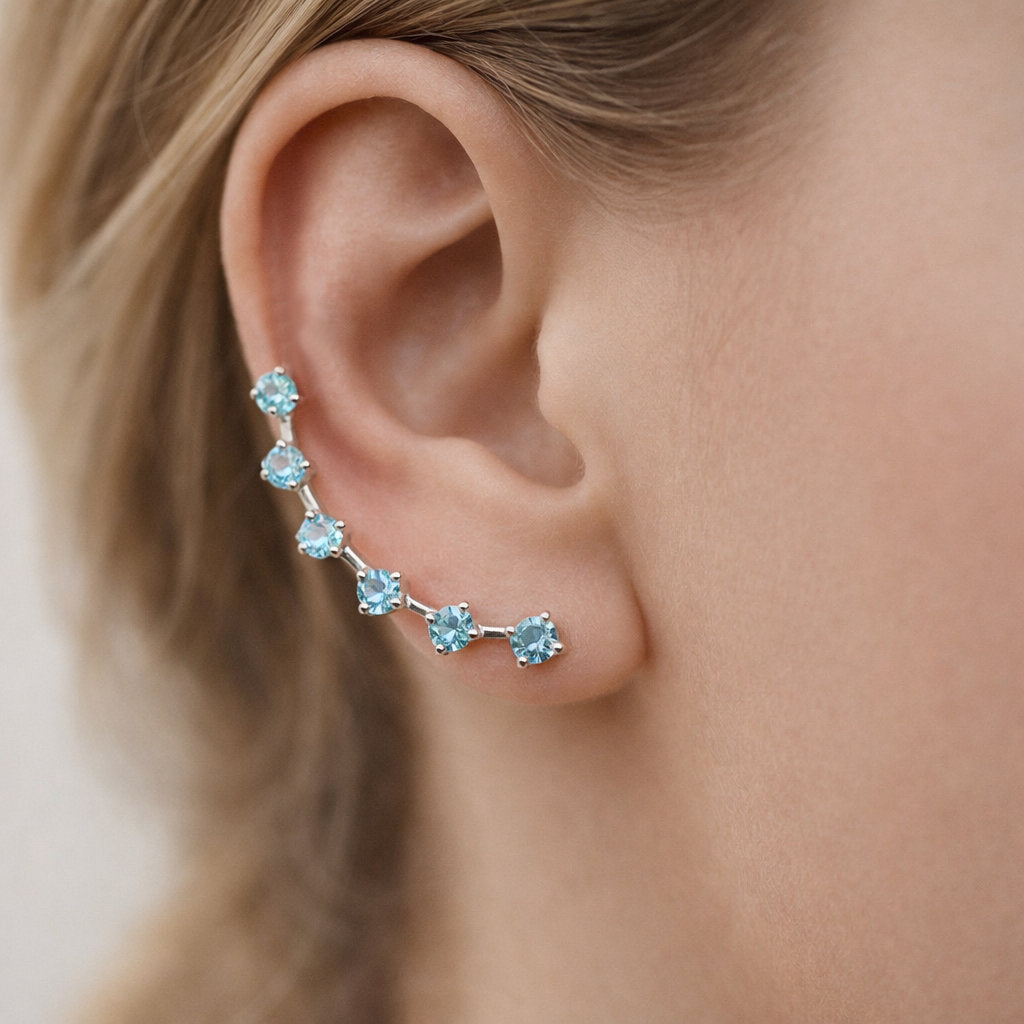 Aro Trepador Circones Agua Marina