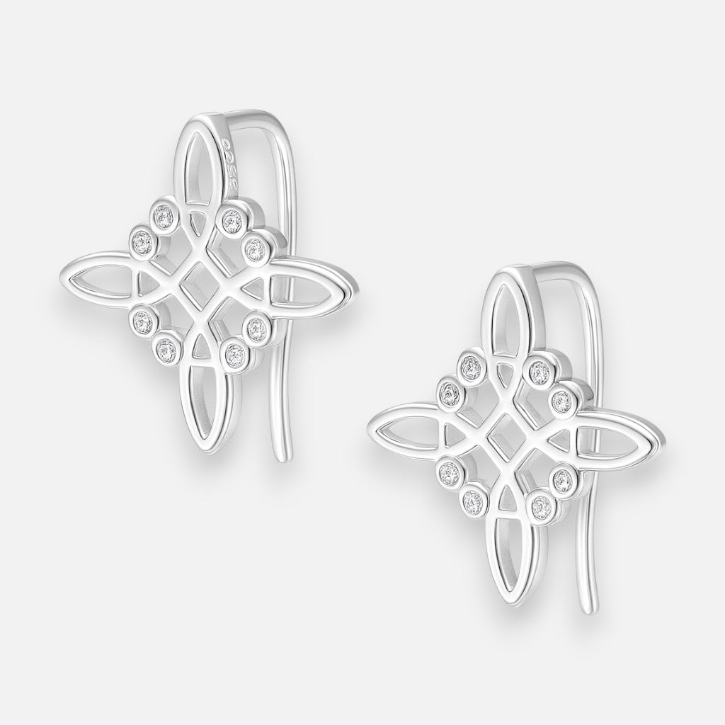 Aro Pasador Nudo de Brujas Circones