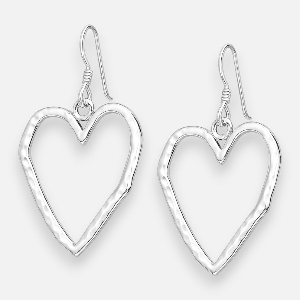 Aro Corazón Martillado