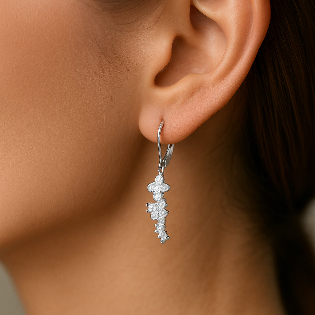 Aro Clip Flores Circones