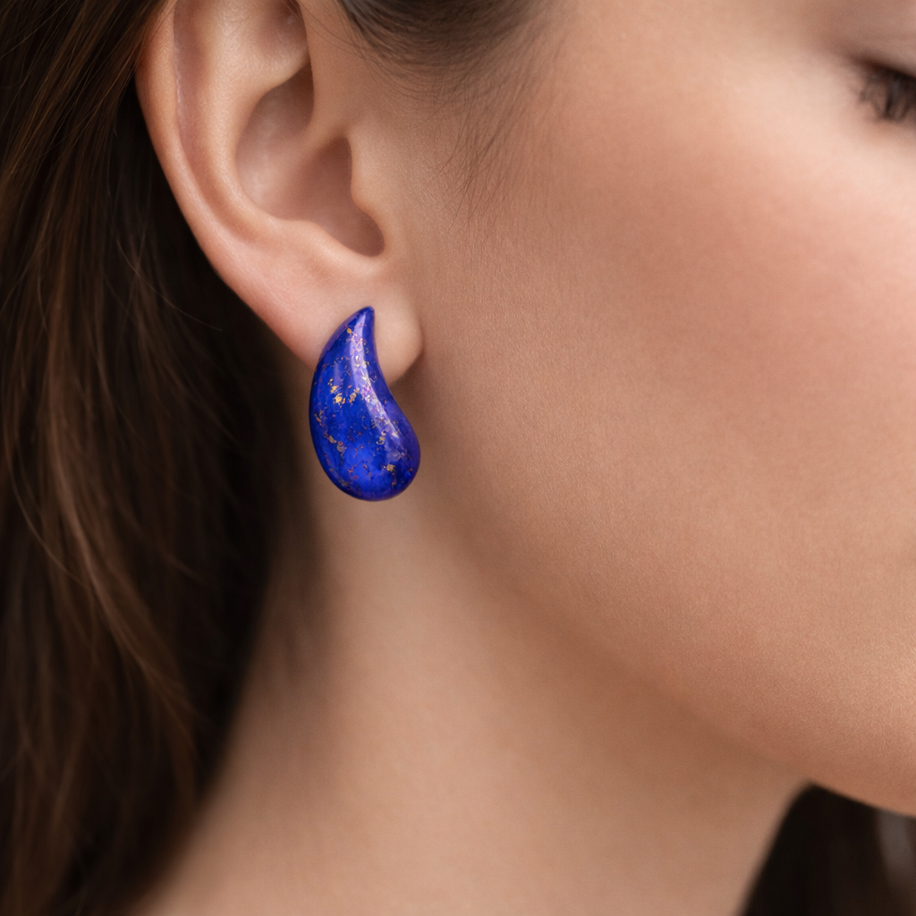 Aro Gota Chunky Lapislázuli