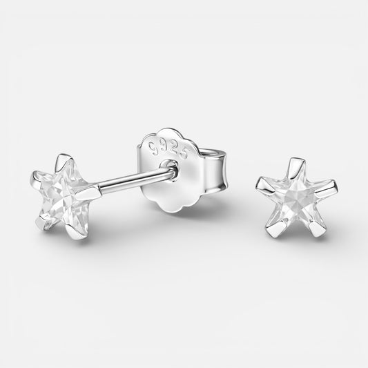 Aro Estrella Circón 4 mm