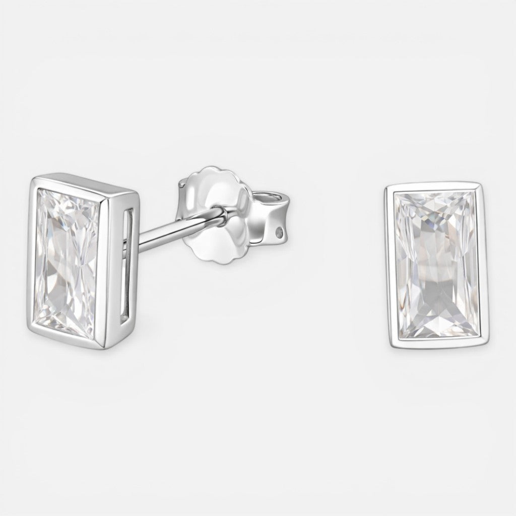 Aro Circón Baguette 3x7 mm