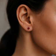 Aro Circón Granate 10 mm
