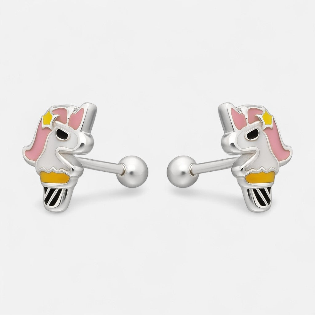 Aro con Tope Unicornio Esmaltado