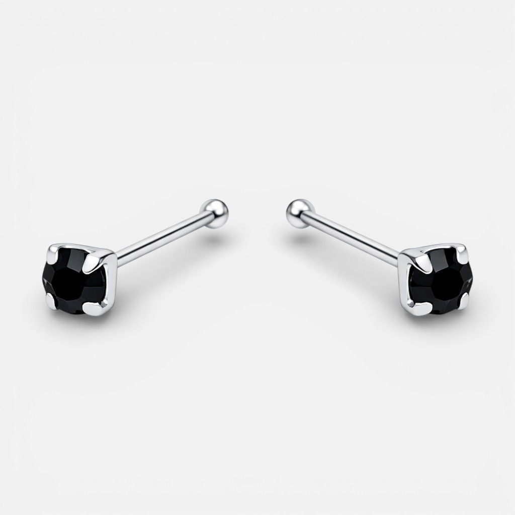 Piercing Circón Ónix 2 mm