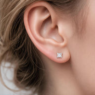 Piercing Circón Tornasol 3x3 mm