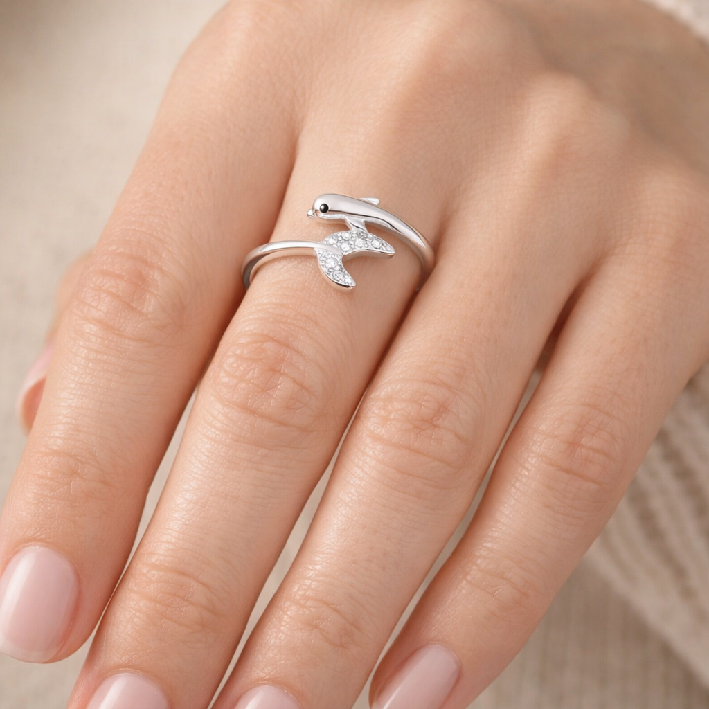 Anillo Ajustable Delfín Circones
