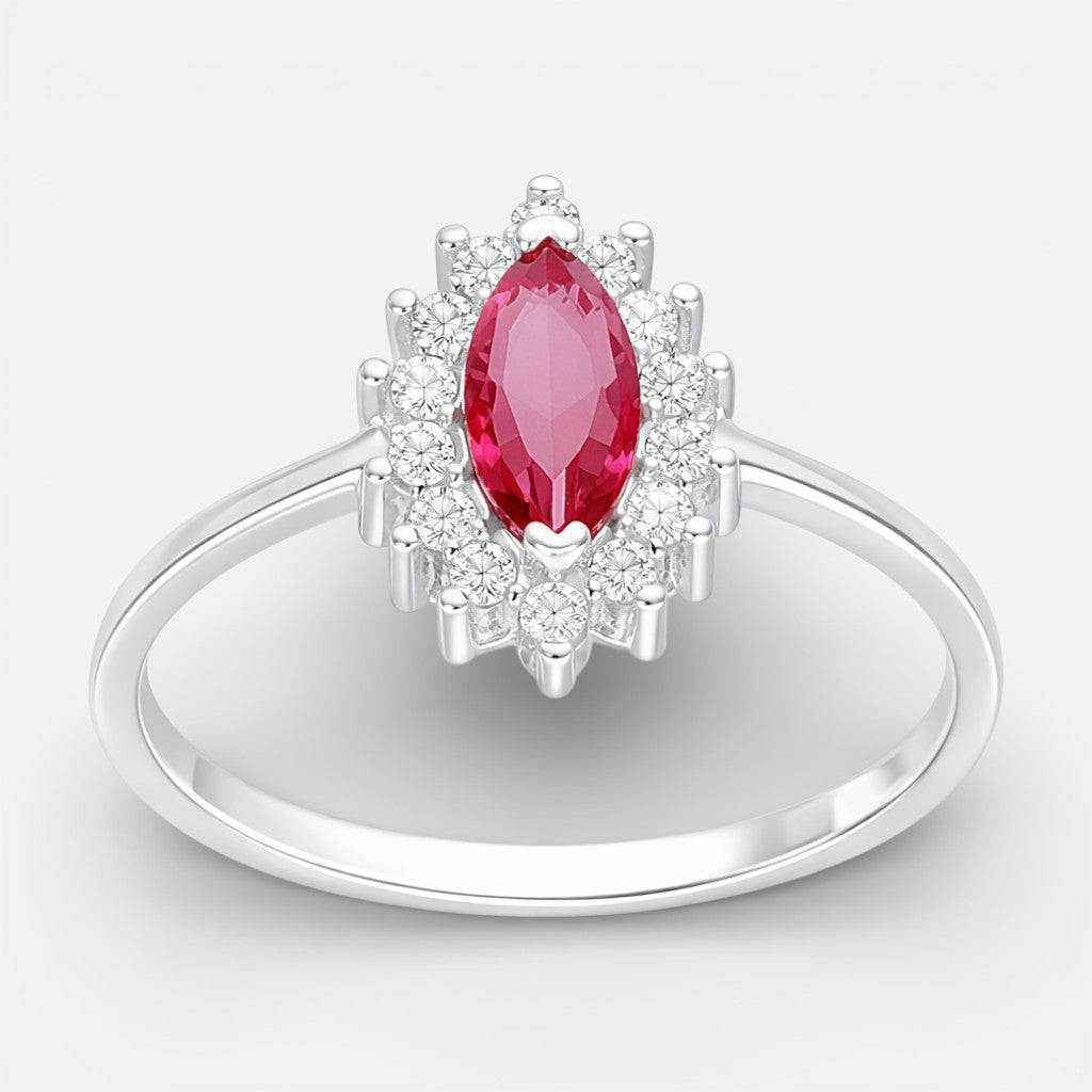 Anillo Lady Circón Rubí