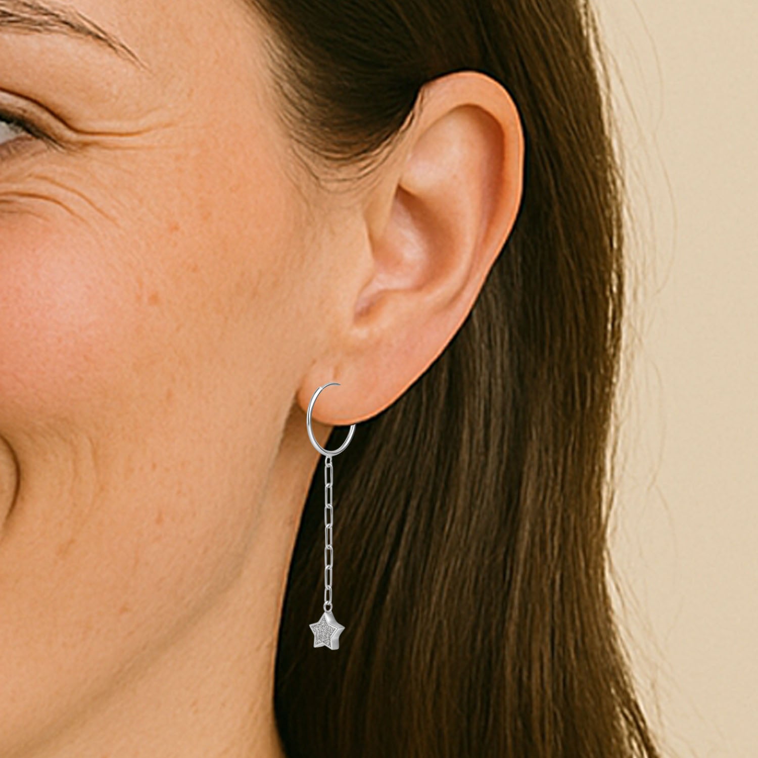 Argolla Eslabones Estrella Circones 16 mm