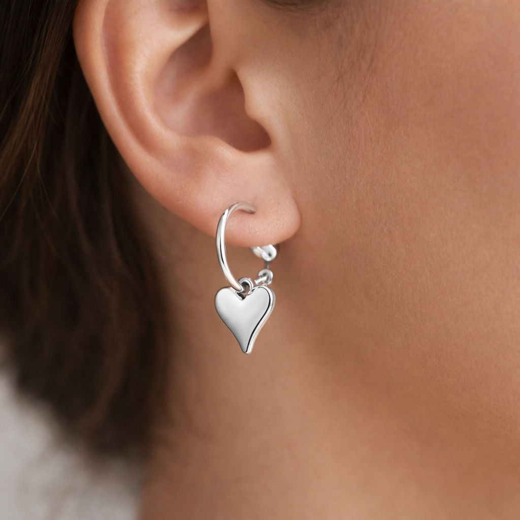 Semi Argolla Corazón 10 mm