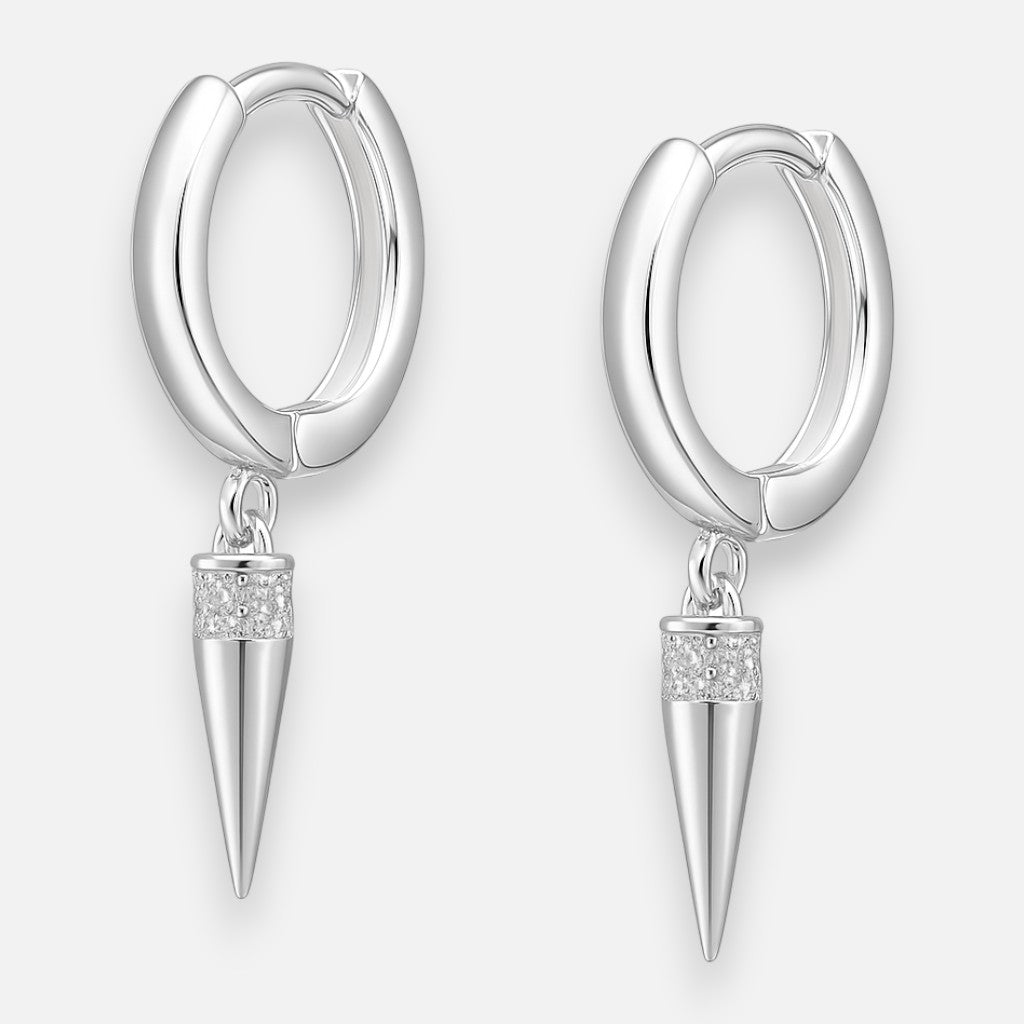 Argolla Punta Flecha Circones 13 mm