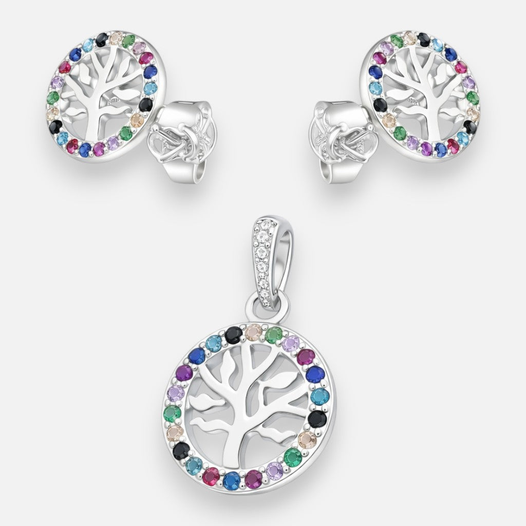 Conjunto Árbol de la Vida Circones Multicolor