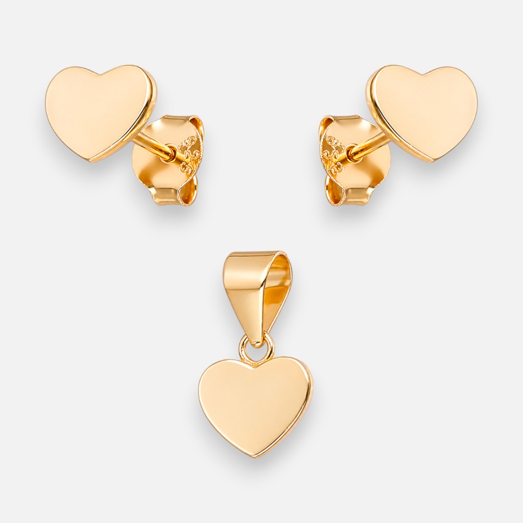 Conjunto Corazón 6 mm
