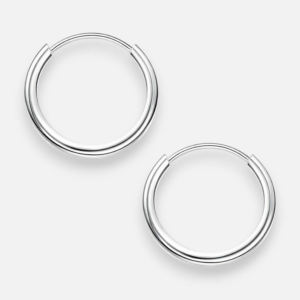 Argolla Corte Cuadrado 14 mm