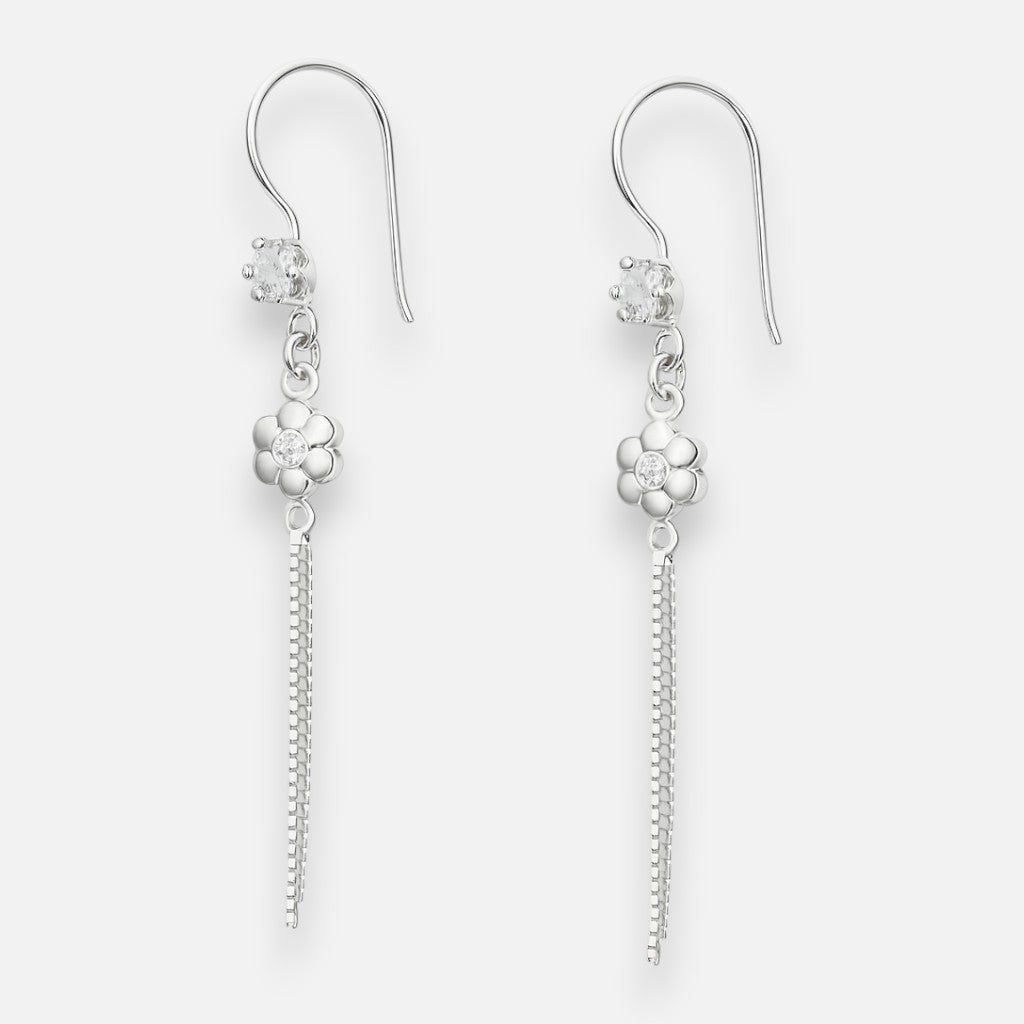 Aro Flor Circones y Cadenas