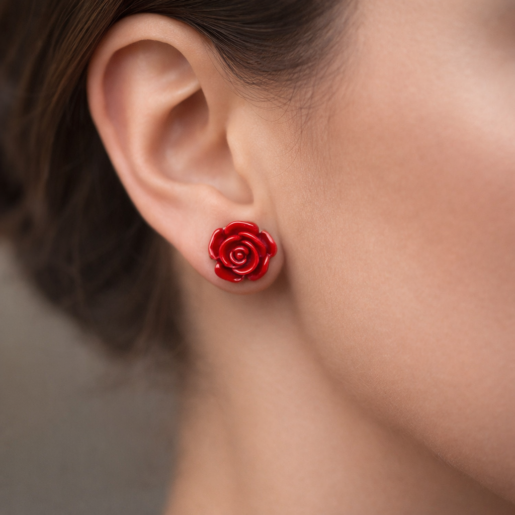 Aro Flor Jaspe 10 mm