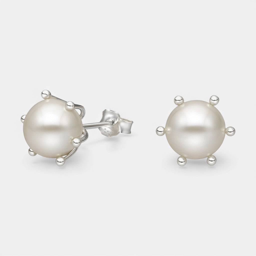 Aro Pistilo con Perla 8 mm