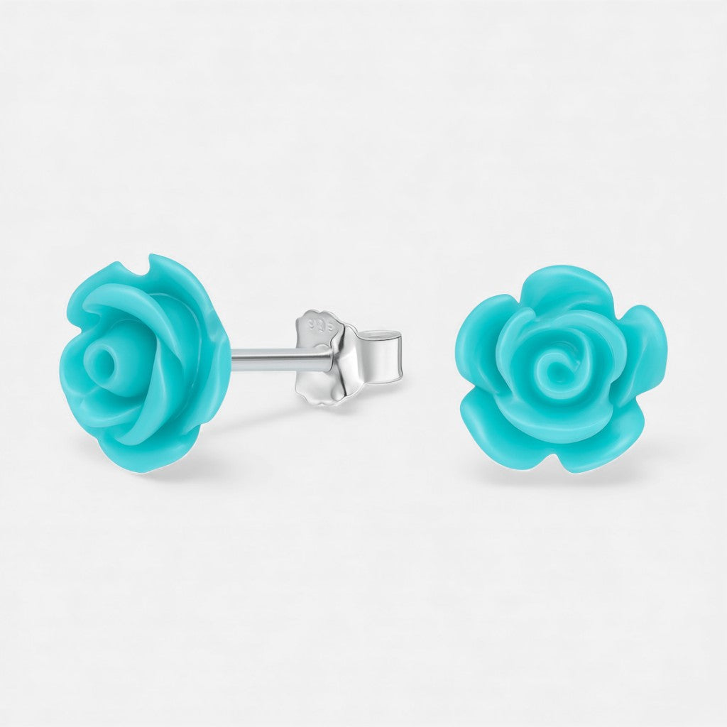 Aro Flor Turquesa