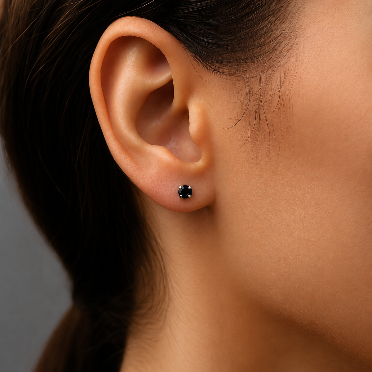 Aro Circón Ónix 4 mm