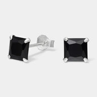 Aro Circón Ónix 6x6 mm