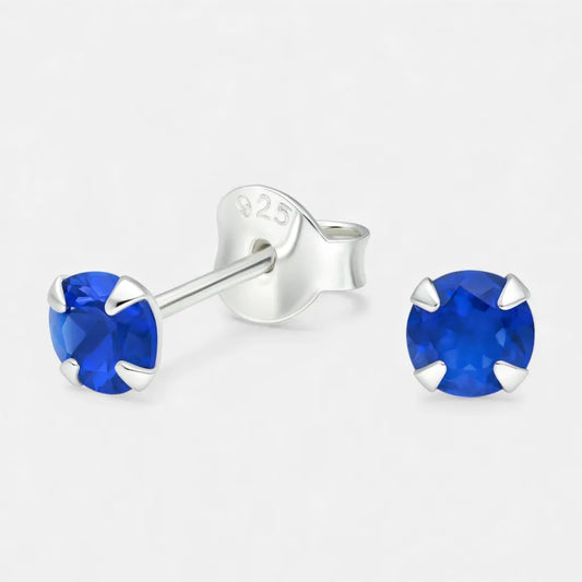 Aro Circón Zafiro 4 mm