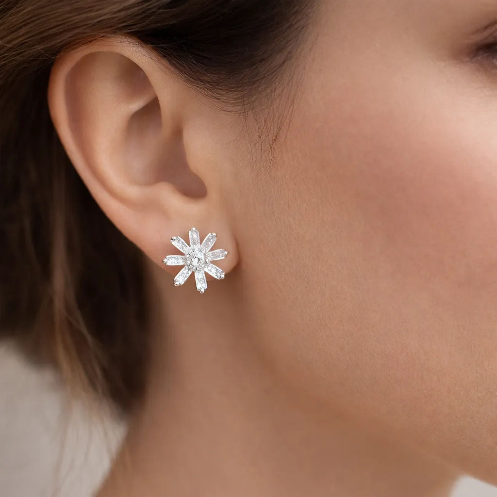 Aro Flor Margarita Circones Baguette