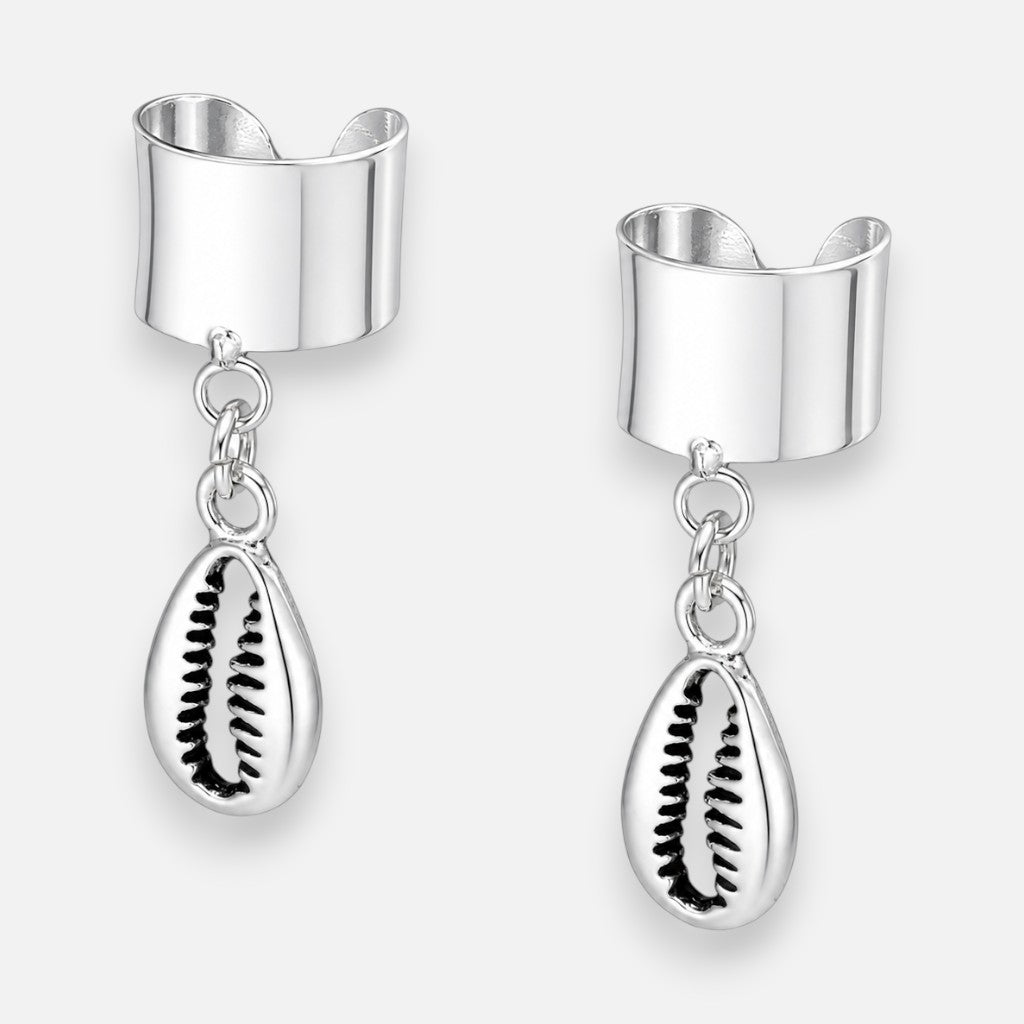 Aro Ear Cuff Concha Valor por Par