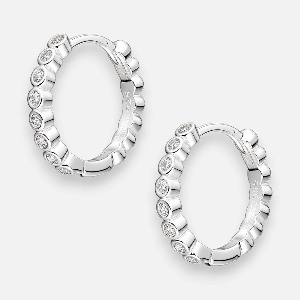 Argolla Huggie Circones 15 mm