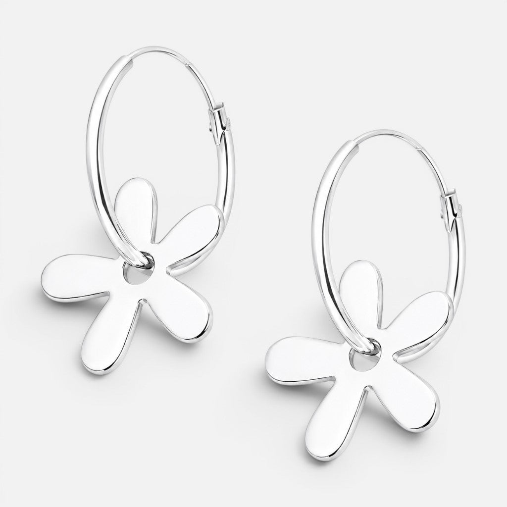 Argolla Flor 20 mm
