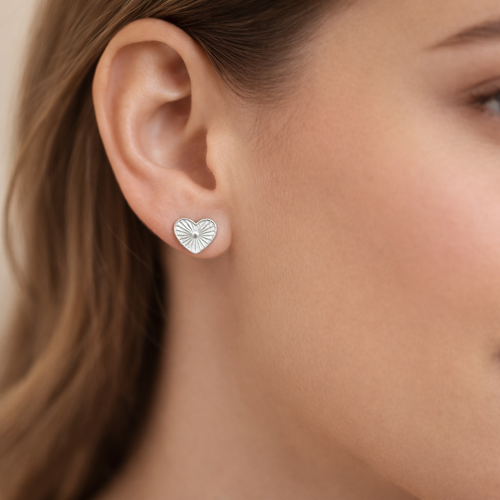 Aro Corazón Facetado