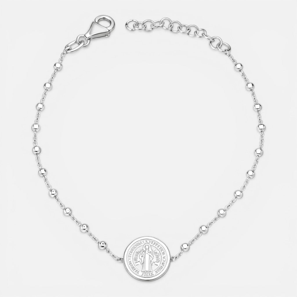 Pulsera San Benito Abad Esferas