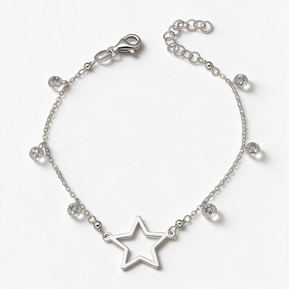 Pulsera Estrella Cristales Hecho con Swarovski®
